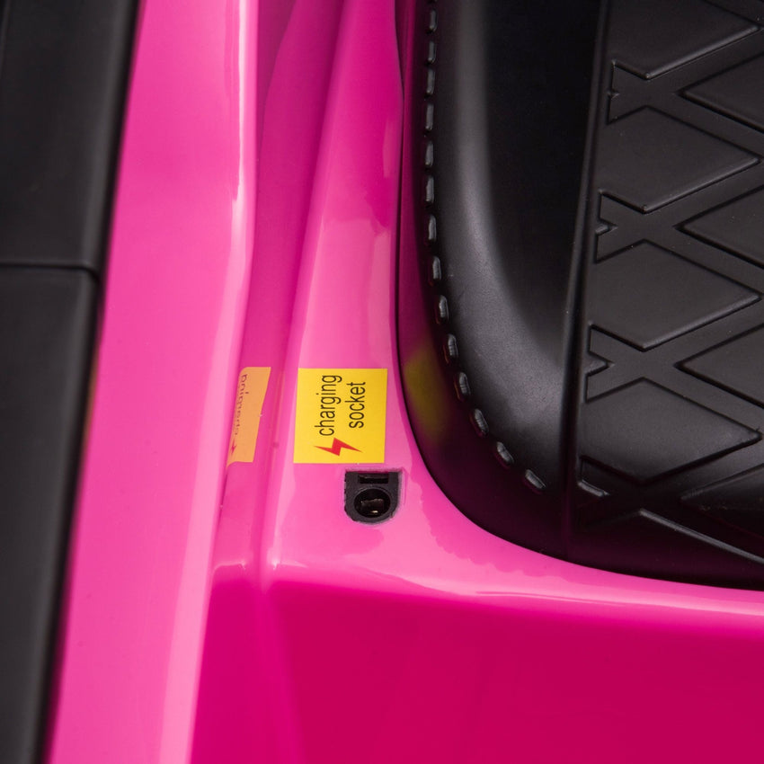 12V Licensed Range Rover Kids Ride - On Car, Battery Powered Vehicle w/ Remote Control, LED Lights, Music, Spring Suspension, Soft Start, Electric Car Toy Gift - 7DAY'S