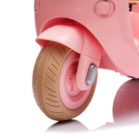 12V Two - seater Kids Ride On Level Up Electric Motorcycle,2wd,Three - wheel Toy w/Music,Bluetooth,USB,Backseat flip adult seat,Portable Storage Hooks&Oversized Trunk,LED Headlight For Kids 3 - 6. - 7DAY'S