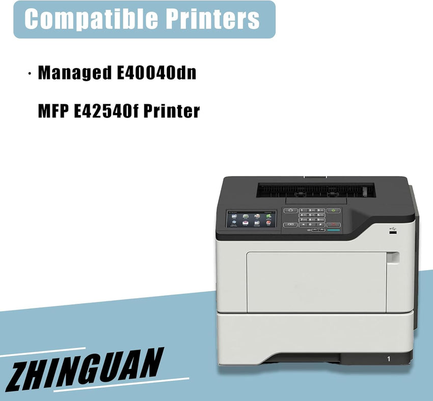 1PK Remanufactured W9024MC Black Toner Cartridge Works for Managed E40040dn MFP E42540f Printer - 7DAY'S