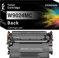 1PK Remanufactured W9024MC Black Toner Cartridge Works for Managed E40040dn MFP E42540f Printer - 7DAY'S