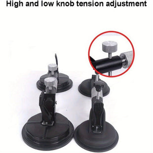 2 Pack Vacuum Suction Cup Glass Lifter Ceramic Tile Sucker Plate Horizontal Suction 110lbs Max Floor Lifting Tool - 7DAY'S