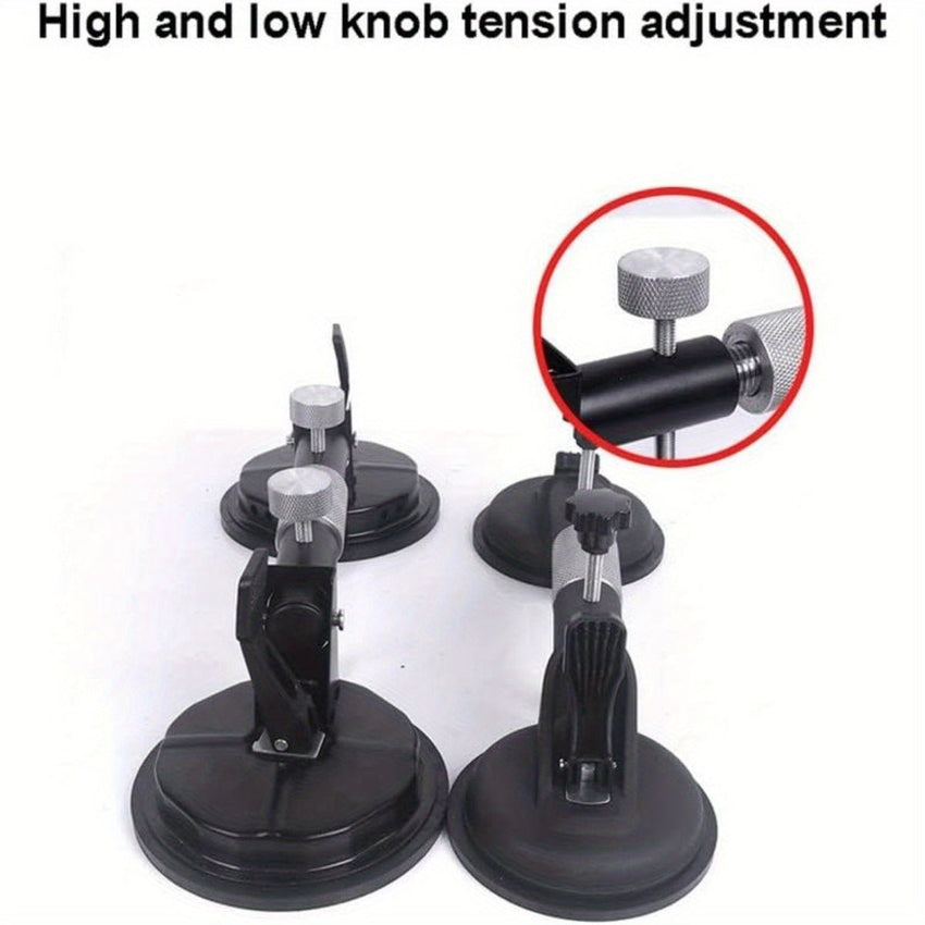 2 Pack Vacuum Suction Cup Glass Lifter Ceramic Tile Sucker Plate Horizontal Suction 110lbs Max Floor Lifting Tool - 7DAY'S