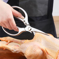 2 - Pcs Kitchen Scissors Set, All - Purpose Heavy - Duty Kitchen Shears with Anti - Slip Handle & Safety Lock(Super good qualiey) - 7DAY'S