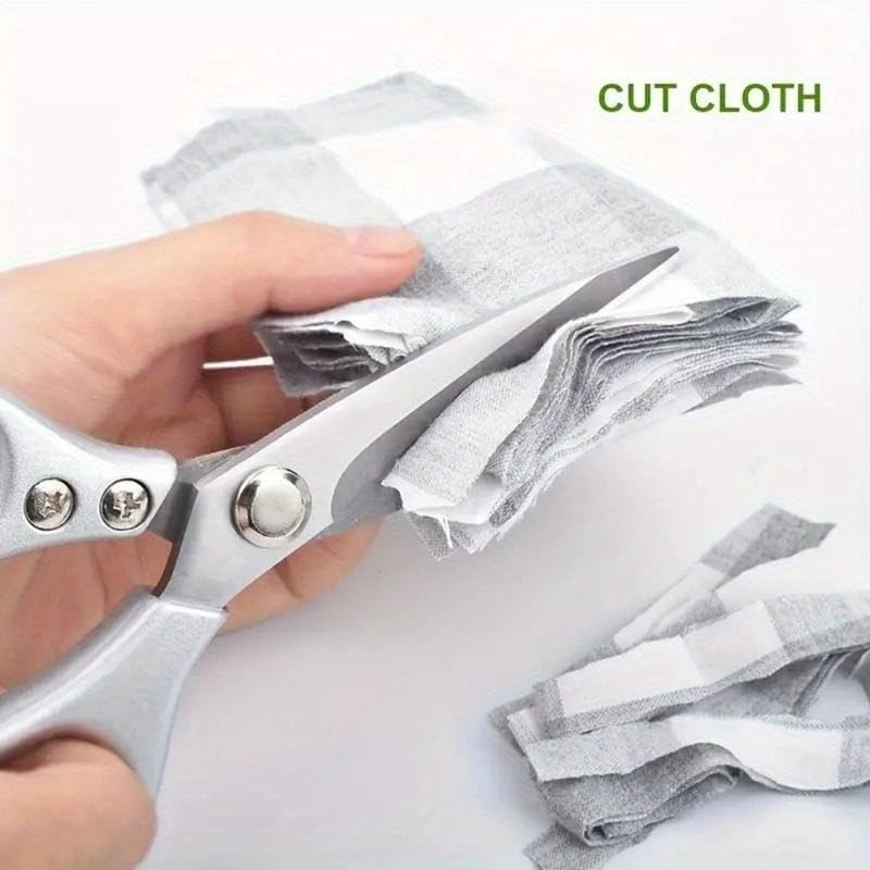 2 - Pcs Kitchen Scissors Set, All - Purpose Heavy - Duty Kitchen Shears with Anti - Slip Handle & Safety Lock(Super good qualiey) - 7DAY'S