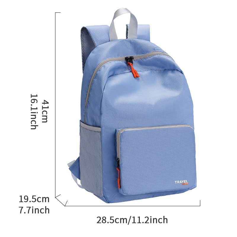 2024 Wholesale folding backpacks custom logo school backpack multifunctional casual sports backpacks - 7DAY'S