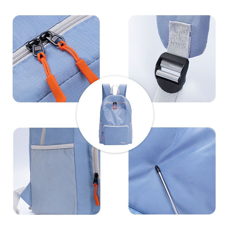 2024 Wholesale folding backpacks custom logo school backpack multifunctional casual sports backpacks - 7DAY'S