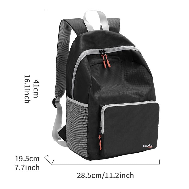 2024 Wholesale folding backpacks custom logo school backpack multifunctional casual sports backpacks - 7DAY'S