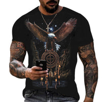 2025 Men's 3D Printed Short - Sleeved T-Shirt - 7DAY'S