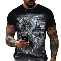 2025 Men's 3D Printed Short - Sleeved T-Shirt - 7DAY'S
