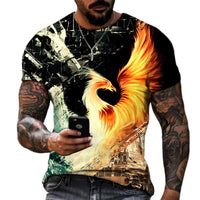 2025 Men's 3D Printed Short - Sleeved T-Shirt - 7DAY'S