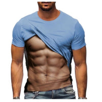2025 Men's 3D Printed Short - Sleeved T-Shirt - 7DAY'S