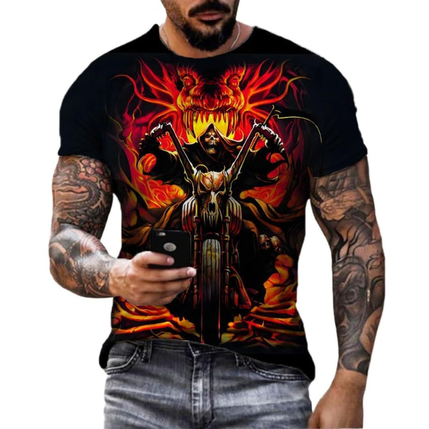2025 Men's 3D Printed Short - Sleeved T-Shirt - 7DAY'S