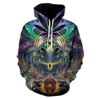 2025 new graffiti painting 3D digital printing hoodie, trendy men's sweater - 7DAY'S