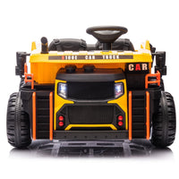 24V Two - seater Kids Ride On Electric Car W/parents control,Seat width 19.69in,400W motor,E - rear dump,light&rear searchlight,USB,MP3,Bluetooth,Music,Provide a Speed of 3.11 - 4.97MPH For Kids Aged 3+. - 7DAY'S