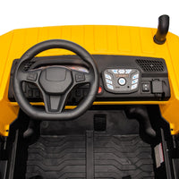 24V Two - seater Kids Ride On Electric Car W/parents control,Seat width 19.69in,400W motor,E - rear dump,light&rear searchlight,USB,MP3,Bluetooth,Music,Provide a Speed of 3.11 - 4.97MPH For Kids Aged 3+. - 7DAY'S