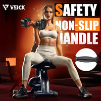 25LB 5 in 1 Single Adjustable Dumbbell Free Dumbbell Weight Adjust with Anti - Slip Metal Handle, Ideal for Full - Body Home Gym Workouts - 7DAY'S