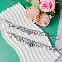 2Pcs Bling Evil Eye Shoe Chains for Girls for Clog Sandals, Gothic Shoe Decoration Charms for Women - 7DAY'S