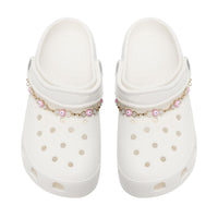 2Pcs Bling Evil Eye Shoe Chains for Girls for Clog Sandals, Gothic Shoe Decoration Charms for Women - 7DAY'S