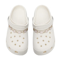 2Pcs Bling Evil Eye Shoe Chains for Girls for Clog Sandals, Gothic Shoe Decoration Charms for Women - 7DAY'S