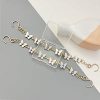 2Pcs Bling Evil Eye Shoe Chains for Girls for Clog Sandals, Gothic Shoe Decoration Charms for Women - 7DAY'S