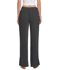 3 Pack Women's Lounge Pants Wide Leg Yoga Sweatpants with Pockets High Waisted Drawstring Lounge Loose Workout Jogger - 7DAY'S