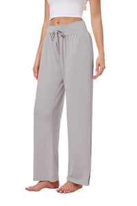 3 Pack Women's Lounge Pants Wide Leg Yoga Sweatpants with Pockets High Waisted Drawstring Lounge Loose Workout Jogger - 7DAY'S