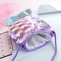 3 Pcs Mermaid Bags Mermaid Tail Glitter Sequin Purse Mini Bags Kids Girls - 7DAY'S