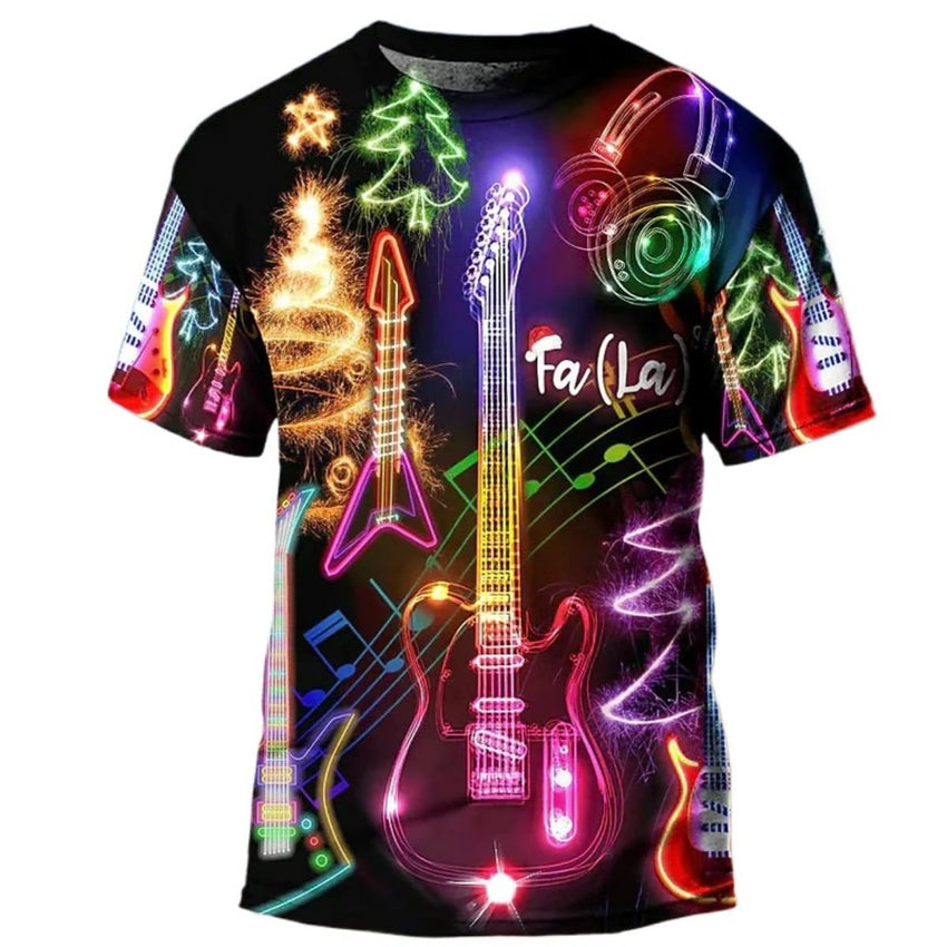 3D Printed Men's T-Shirt with Short Sleeves and Round Neck for Men T-Shirts - 7DAY'S