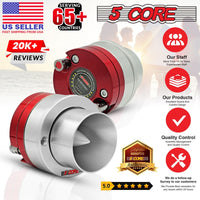 5 Core 3.5 Inch Tweeters 60W Max 30W RMS 25.4mm Voice Coil Super Tweeter Car Audio - TW ND 02 RED - 7DAY'S