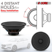 5 Core 8 Inch Subwoofer Speaker 1000W Combined Peak 4Ohm Replacement Car Bass Sub Woofer - 7DAY'S