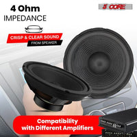 5 Core 8 Inch Subwoofer Speaker 1000W Combined Peak 4Ohm Replacement Car Bass Sub Woofer - 7DAY'S