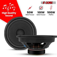 5 Core 8 Inch Subwoofer Speaker 1000W Combined Peak 4Ohm Replacement Car Bass Sub Woofer - 7DAY'S