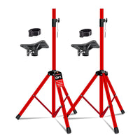 5 Core Speaker Stand 2Pcs Tripod Floor Tall Adjustable Up to 72 Inch DJ Studio Monitor Stands Pole Mount - 7DAY'S