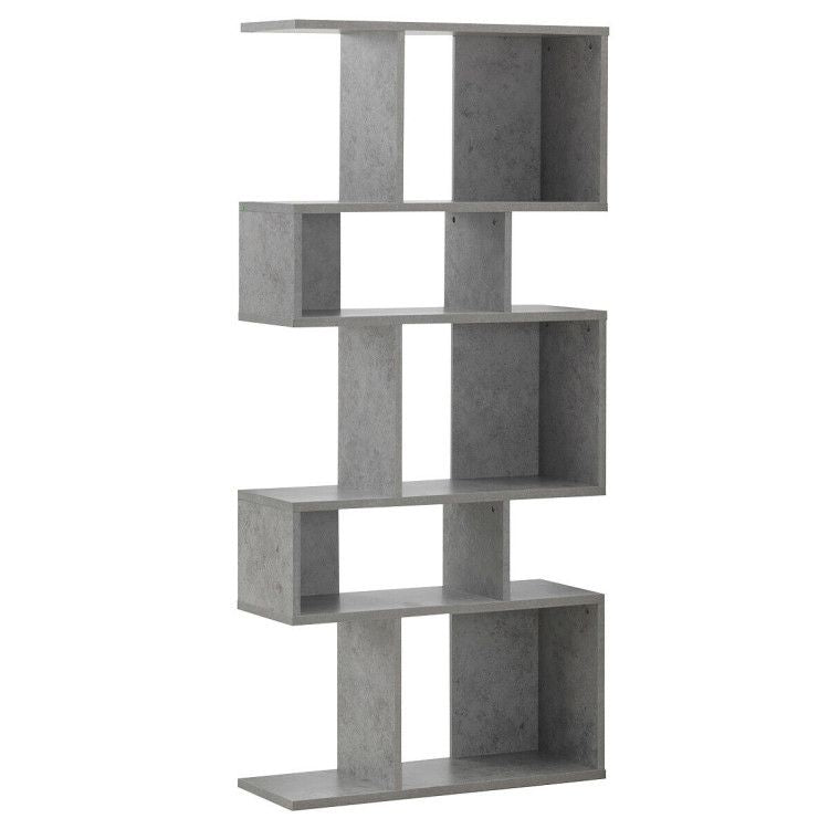 5 Cubes Ladder Shelf Corner Bookshelf Display Rack Bookcase - 7DAY'S