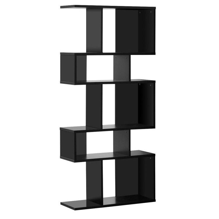 5 Cubes Ladder Shelf Corner Bookshelf Display Rack Bookcase - 7DAY'S