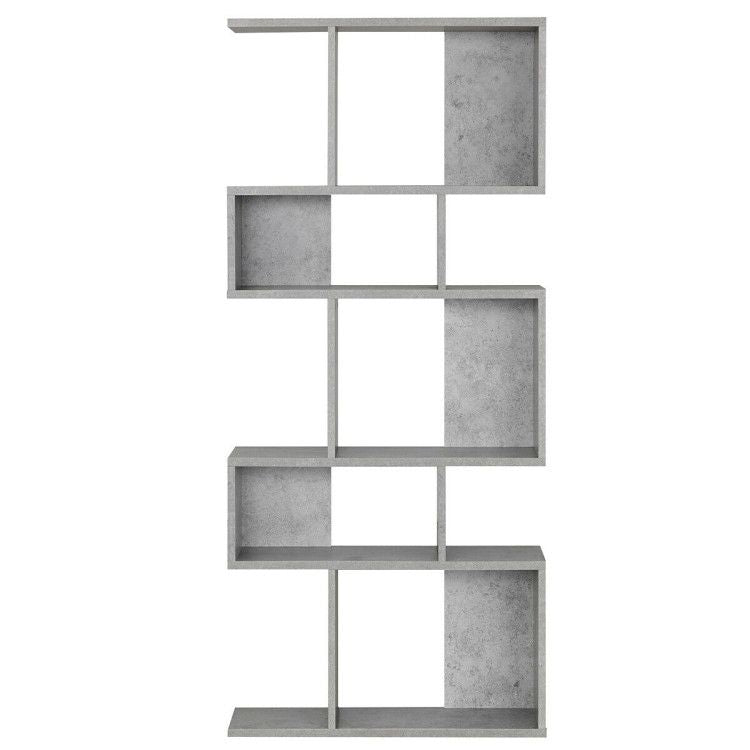 5 Cubes Ladder Shelf Corner Bookshelf Display Rack Bookcase - 7DAY'S
