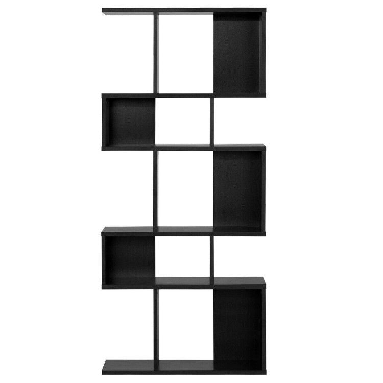 5 Cubes Ladder Shelf Corner Bookshelf Display Rack Bookcase - 7DAY'S