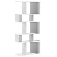 5 Cubes Ladder Shelf Corner Bookshelf Display Rack Bookcase - 7DAY'S