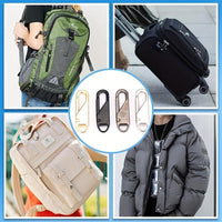 5 - Pack Removable Zipper Replacements, Quick Repair Kit for Luggage, Coats, Clothing & Shoes, Easy - to - Use Slider Head Accessory(Super Good qualiey) - 7DAY'S