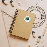 500pcs/roll Round Dinosaur Stickers for Kids Teacher Reward Stickers School Supplies Animal Incentive Roll Sticker - 7DAY'S