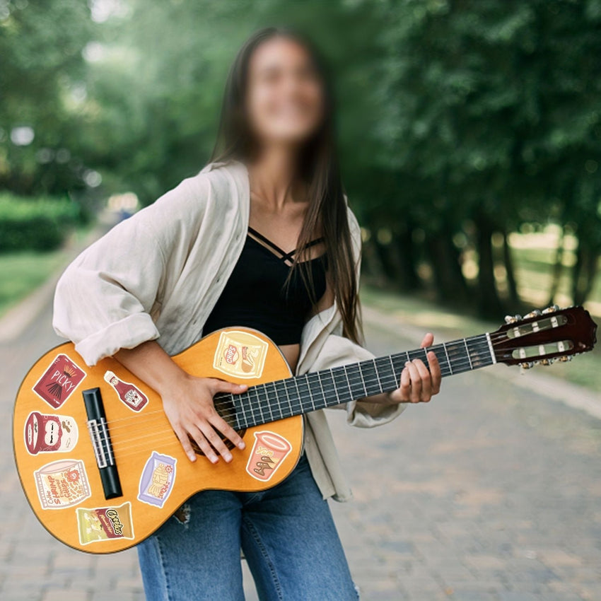 50pcs Delicious Snack Kawaii Stickers Roblox For Beautifying Table Notebook Piggy Bank Car Wallet Refrigerator Luggage Stickers Mobile Phone Laptop Marking Decoration DIY Toys - 7DAY'S