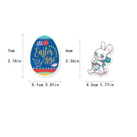 50pcs/roll Easter Day Bunny Rabbit Stickers Roll; Cute Happy Easter Stickers For Kids Children Card Scrapbooking; Easter Art Craft; Easter Gift; Party Favours Decorations; Easter Basket Stuffers - 7DAY'S