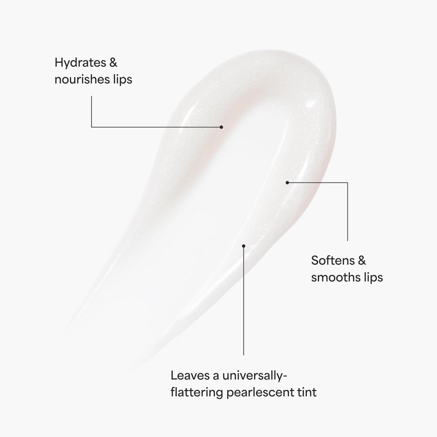 TULA Skin Care Glaze Plumping Lip Treatment - Hydrating & Glossy Lip Balm with Hyaluronic Acid & Peptides, 0.28 oz.