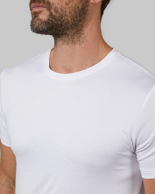 32 Degrees Mens 4 Pack Cool Crewneck T-Shirt | Anti-Odor | Quick Drying | 4-Way Stretch