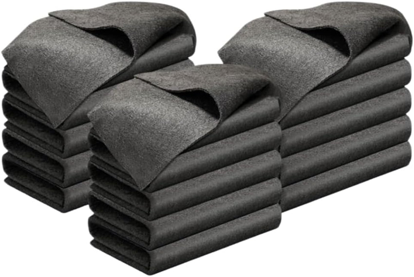 Thickened Magic Cleaning Cloth, 2025 New Magic Cleaning Cloths for Glass, Reusable Microfiber Cleaning Cloth Lint Free Streak Free Rags for Windows Mirrors Cars Kitchen Home Use (10, 11.8 × 11.8 in)