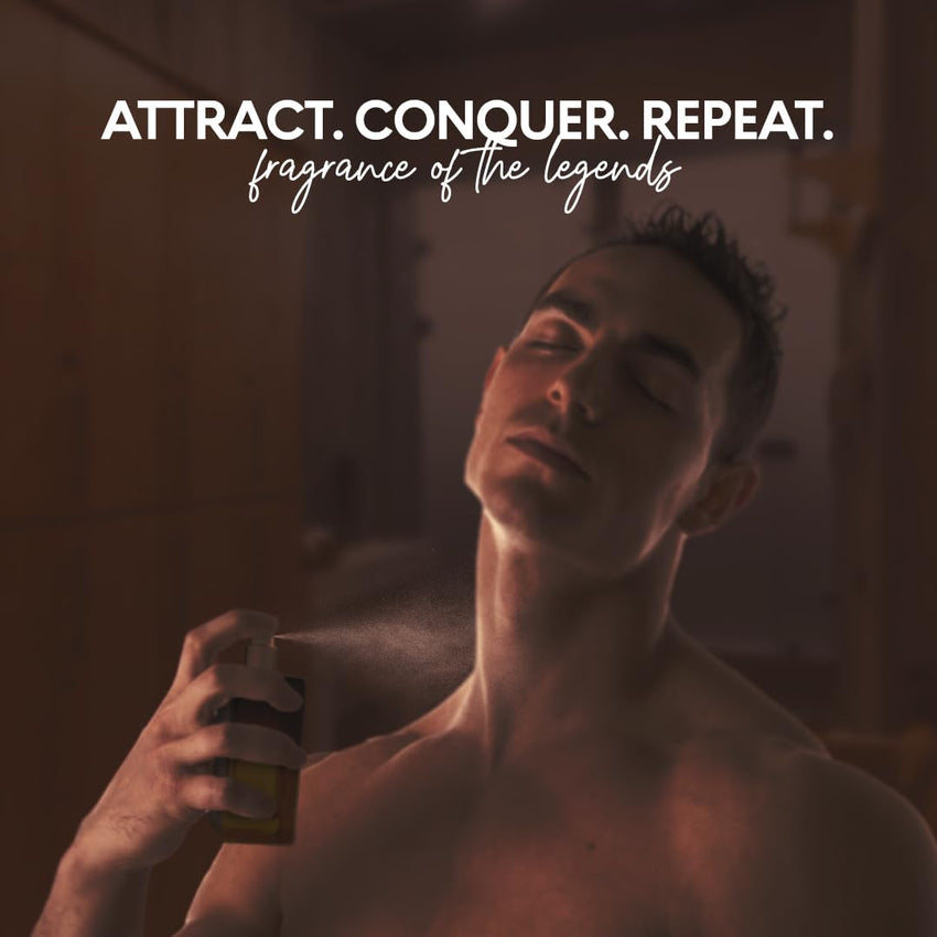 BellaVita Luxury G.O.A.T. Men's Eau De Parfum (3.4 fl.oz) | Natural Refreshing Notes of Bergamot, Lavender, Vetiver & Patchouli Oriental | Fresh Perfume for Men | Long-Lasting Perfume for Mens EDP