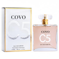 URBAN COLLECTION Covo C5 for Women Eau De Parfum 3.4 fl oz- Pure Femininity in a Bottle - Delicate Floral Scents of Jasmine and May Rose - Cruelty-Free Perfume Precious Gift for Women