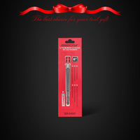 5-Piece 2", 4", 6", 12", 17" Extra Long Magnetic Screwdriver Bit Holders, 1/4 Inch Hex Shank Quick Release Extension Adapter, Durable CR-V Steel, Universal Fit for Impact Driver Bits