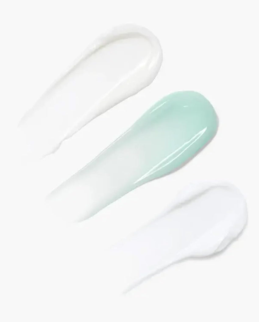 TULA Skin Care 24-7 Moisture Minis - Hydrating Day & Night Cream Moisturizer Travel Trio, Includes 0.5 oz Original, Moisture Intense & Weightless 24-7 Moisture Day & Night Cream, 3 Piece Set