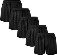 BAMBOO COOL Mens Boxer Shorts Underwear Soft Comfortable Breathable Knit Boxers Short for Men (3 or 5 Pack)